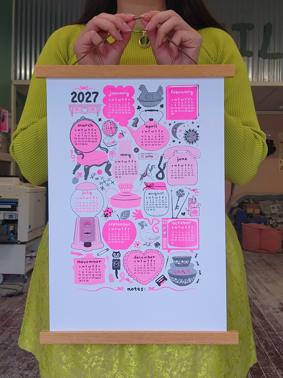 Fundraiser Calendar Print