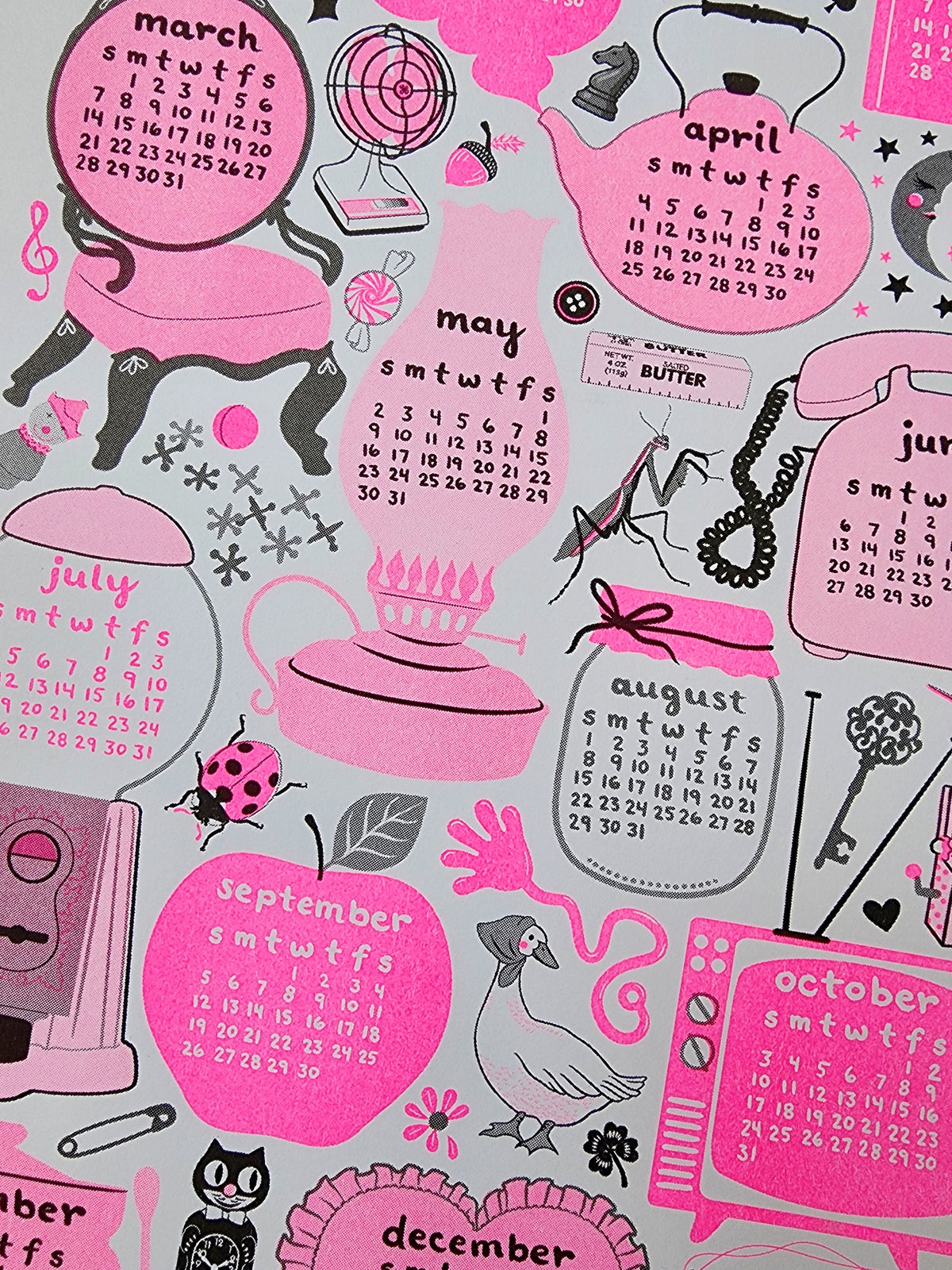 Fundraiser Calendar Print