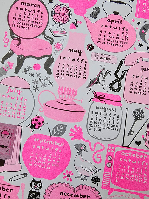 Fundraiser Calendar Print